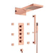 Cascada Capri 9"x22” Music LED Shower System - View 15
