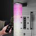 Cascada Showers Capri 9"x22” Music LED Shower System: The Ultimate Shower Experience