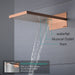 Cascada Capri 9"x22” Music LED Shower System - View 16
