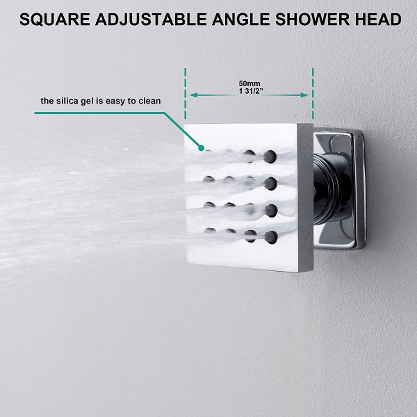 Cascada Capri 9"x22” Music LED Shower System: The Smart Way to Shower - View 11