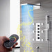 Cascada Capri 9"x22” Music LED Shower System: The Smart Way to Shower - Detail View