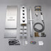 Cascada Capri 9"x22” Music LED Shower System: The Smart Way to Shower - Lifestyle View