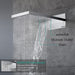 Cascada Capri 9"x22” Music LED Shower System: The Smart Way to Shower - View 14