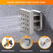 Cascada Showers 9"x22” Capri Music LED shower system - Product Image 8