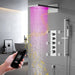 Cascada Showers 9"x22” Capri Music LED shower system - Main Product Image