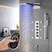 Cascada Showers 9"x22” Capri Music LED shower system - Product Image 11