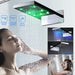 Cascada Showers 9"x22" Shower Set With 3-Way Thermostatic Valve - Detail View 2