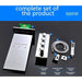 Cascada Showers 9"x22" Thermostatic Shower System With Automated LED Color Change - Product Image 8