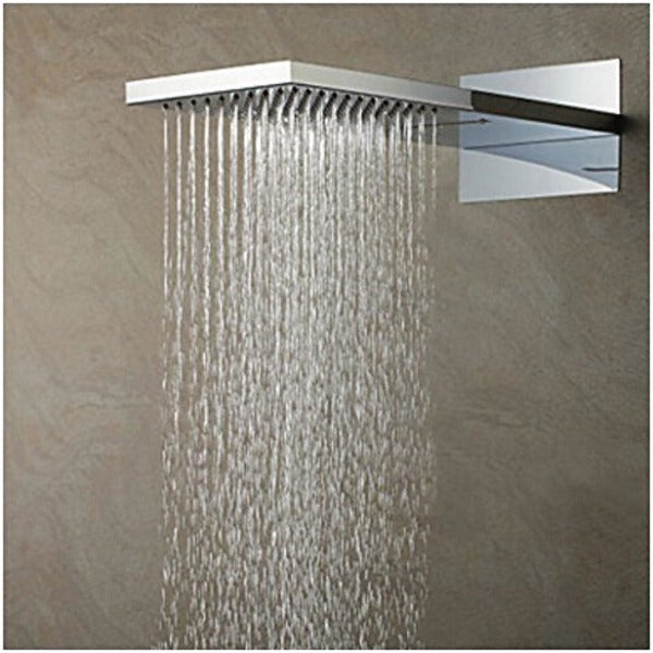 Cascada Showers 9"x22" Thermostatic Shower System With Automated LED Color Change - Product Image 11