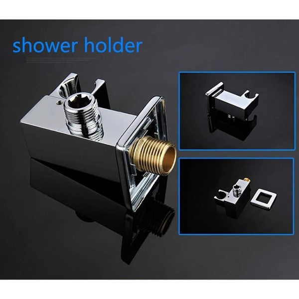 Cascada Showers 9"x22" Thermostatic Shower System With Automated LED Color Change - Product Image 9