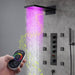 9"x22" Bologna LED Music Shower System By Cascada Showers - Product Image 13