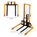 Xilin SDJAS1016 manual pallet stacker in warehouse use