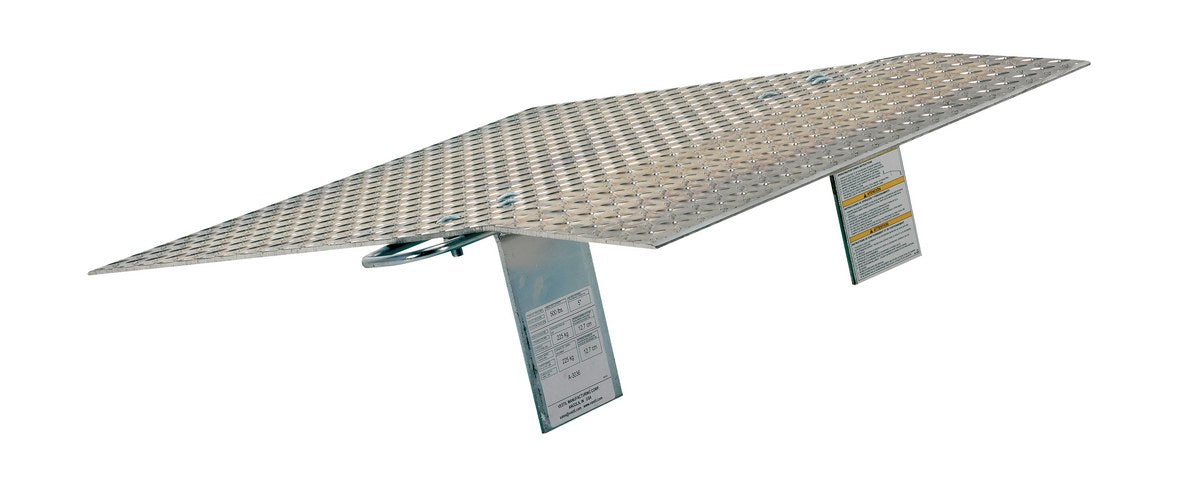 Vestil A-3036 aluminum hand truck dock plate - view 4