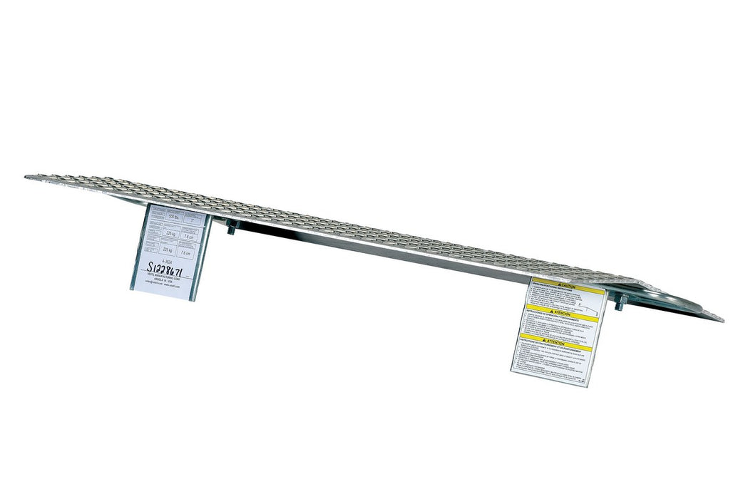 Vestil A-3624 aluminum hand truck dock plate - view 4