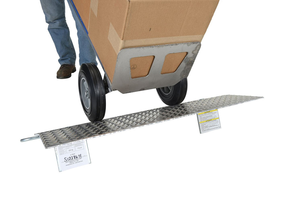 Vestil A-3624 aluminum hand truck dock plate - view 6