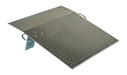 Vestil A-3636 Aluminum Hand Truck Dock Plate 36 in. x 36 in. 500 lb. Capacity Silver