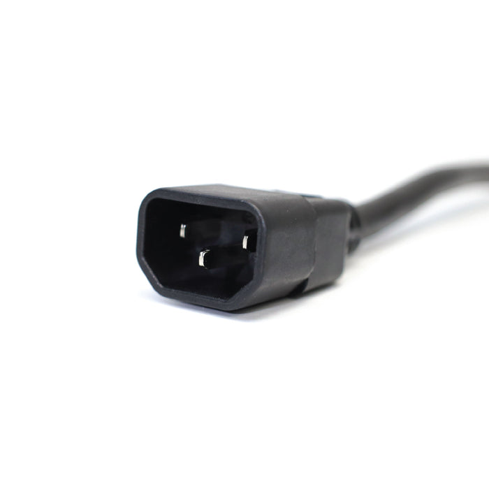Charger Pigtail (C14 to Quick Connect Female) - angle view