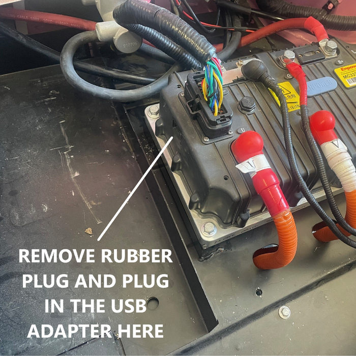 Tech Tool Programming Adapter - side view