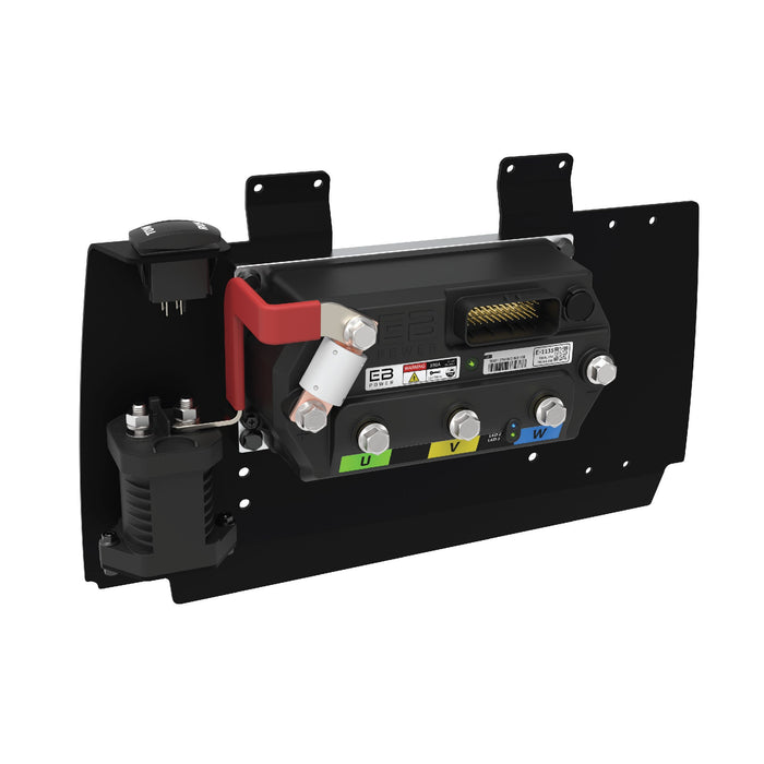 Controller Plate Assembly - angle view