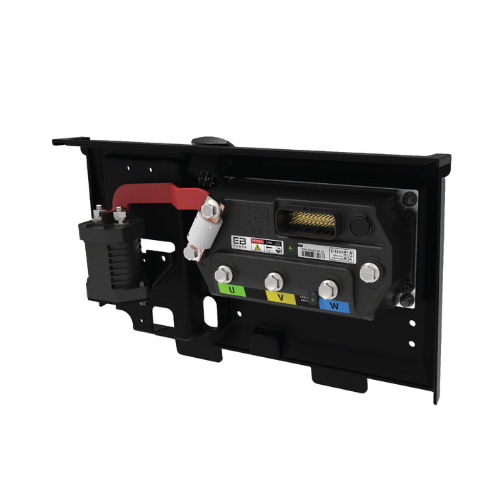 Controller Plate Assembly - angle view