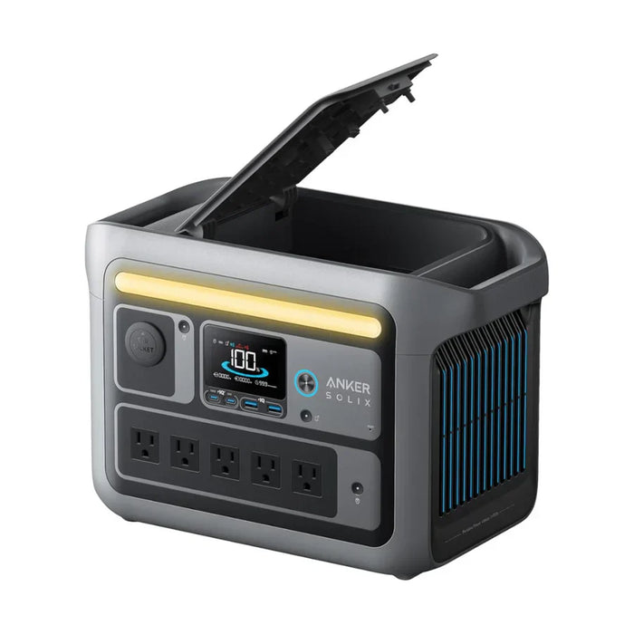 Green Vista Living Anker SOLIX C800X Solar Generator + 100W Portable Solar Panel - Alternate View