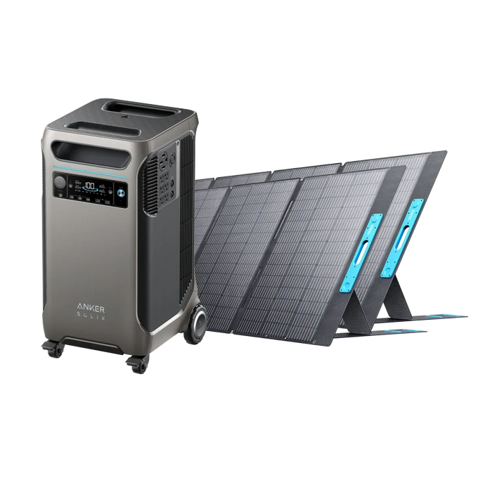 Anker SOLIX F3800 Solar Generator + 400W Portable Solar Panels