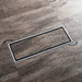 wonderland shower inc Brushed nickel stainless floor drain 11.8inch x 4.3 inch - Main Product Image