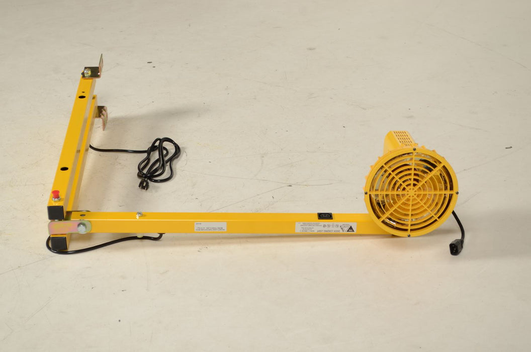 Vestil AALLS-60 aluminum adjustable high pressure sodium double arm loading dock - view 5