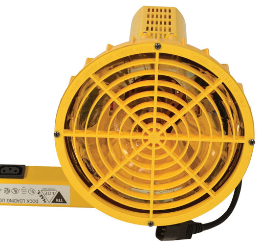 Vestil AALLS-60 aluminum adjustable high pressure sodium double arm loading dock - view 2