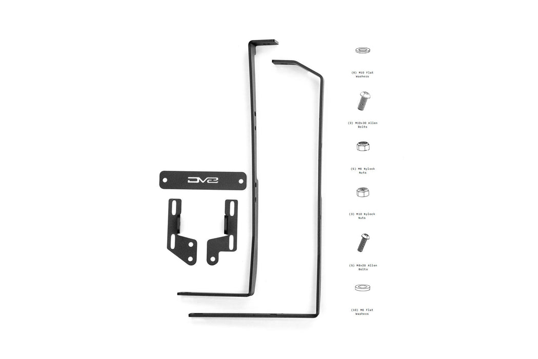 DV8 Offroad 2023-2026 Ford F-250/350/450 ACC Relocation Bracket – product view, image 7 of 7
