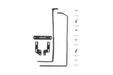 DV8 Offroad 2023-2026 Ford F-250/350/450 ACC Relocation Bracket – product view, image 7 of 7