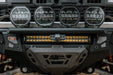DV8 2021-2026 Ford Bronco & Bronco Raptor Tube Front Bumper Camera Relocation Bracket – installed on vehicle, image 3 of 8