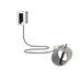 Drolet 5"Ø Fresh Air Intake Register With Airtight Damper fresh air intake kit - front view