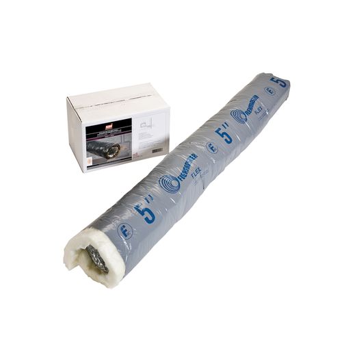 Drolet 4' Insulated Flex Pipe For 5"Ø Fresh Air Intake fresh air intake kit - front view