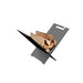 Drolet Equiss Freestanding Log Holder wood storage - front view