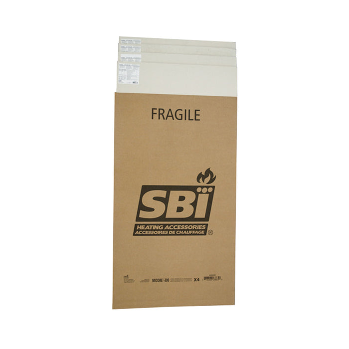 Drolet 48" x 24" x 1/2" Micore 300 Mineral Fiber Board (4-Pack) AC02565B