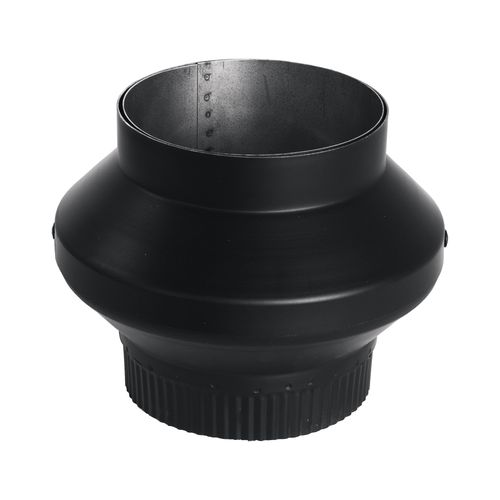 Drolet 6" Draw Collar For Wood Stove draw collar - front view