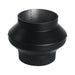Drolet 6" Draw Collar For Wood Stove draw collar - front view