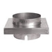 Drolet 6" Draw Collar For Wood Insert draw collar - front view