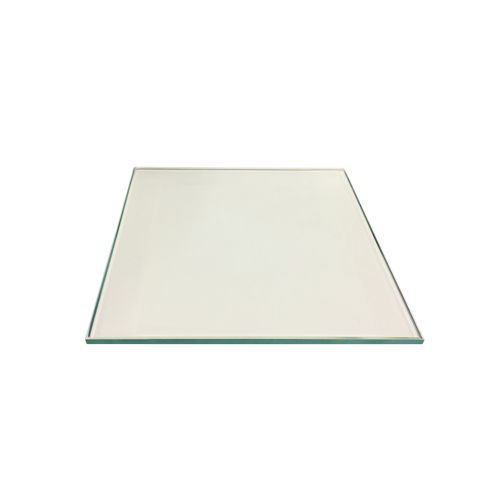 Drolet Tempered Glass Hearth Pad 10 Mm - 44" X 36" hearth pad - front view
