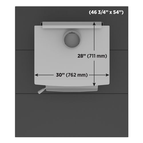 Drolet Modular Hearth Pad System 54" X 46 3/4" hearth pad - specifications
