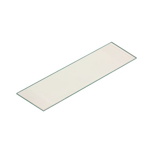 Drolet Tempered Glass Hearth Pad 10 Mm - 20" X 70" hearth pad - front view