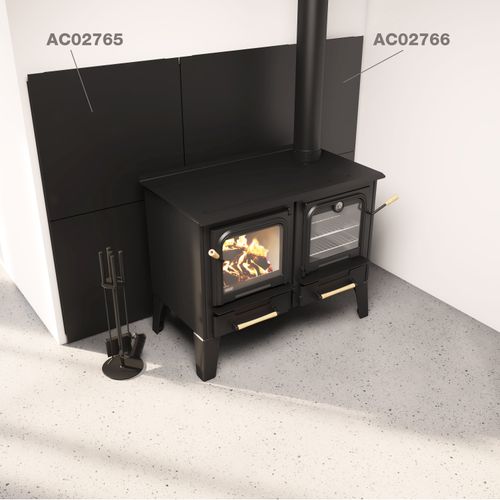 Drolet Extension For Modular Heat Shield System Ac02765 heat shield - feature detail
