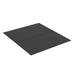 Drolet Black Steel Hearth Pad 46 3/4" X 54" hearth pad - front view