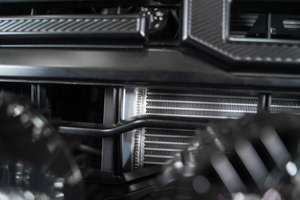 ADD 2023-2026 Ford F150 Raptor R - High-Mount Performance Heat Exchanger Kit – installed on vehicle, image 8 of 8