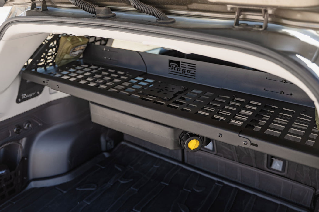 Rago Fabrication Universal Molle Panel RotopaX Adapter Kit – installed on vehicle, image 4 of 8