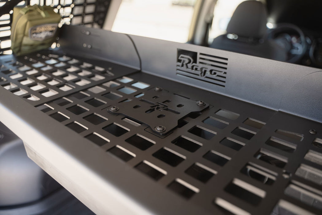 Rago Fabrication Universal Molle Panel RotopaX Adapter Kit – installed on vehicle, image 7 of 8