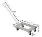 Vestil ACP-1824-9-HDL aluminum channel dolly with handle dimensions diagram