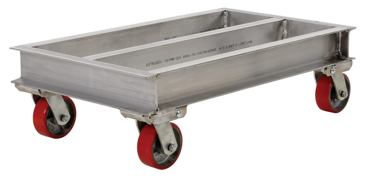 Vestil ACP-2136-20 aluminum channel dolly - view 2