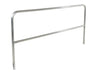Vestil ADKR-10 Aluminum Pipe Safety Railing 120 in. Length Silver